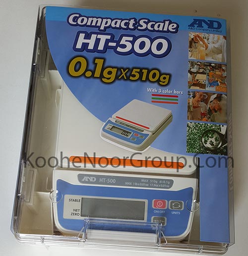 ترازو ht500 ژاپن 0.1 گرم
